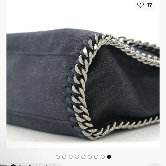 Stella McCartney Mini Falabella Black Crossbody Bag - Picture 8 of 14